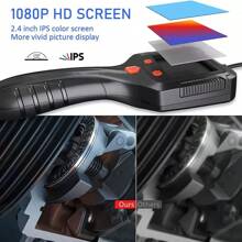 NetHong 1080P HD Industrial Endoscope Camera 2.4" LCD Screen Borescope Inspection Camera - 黑色 - 查看 5