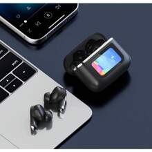 A9 PLUS Touch Screen ANC  Wireless Earbuds Noise Cancelling Bluetooth 5.4
