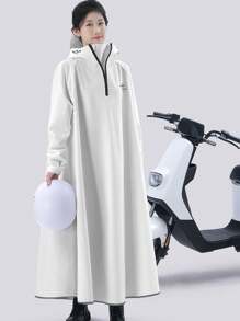 Unisex Cycling Raincoat, Hooded Windproof Waterproof Poncho For Motorcycle, Bike, Electric Scooter, Outdoor Activities, Hiking, Travel, Thickened Waterproof Rainwear Insulation,Galentines,Puppy,Carnival,Party Decorations
