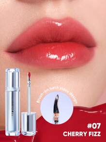 JUDYDOLL 2.4g Moisturizing Lip Gloss, Shiny Lip Essence, Lip Gloss Lip Balm, Mirror Makeup Effect, Non-Sticky, Suitable For Self-Use, Gifting, Beginners, Beach, Travel, Vacation, Dates, Weddings, Wedding Guests, Singles Parties, Elegant Makeup, Natural Campus Makeup, Sweet Makeup, Healthy Glow Makeup, Date Makeup. - 07 熱紅酒 - 查看 4