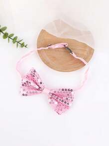 Sequin Bow Tie, Children's Stage Performance Party Bow Tie, Little Host Bow Tie, Student Bow Tie