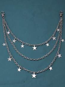 1 Piece Multi-Layer Pentagram Pendant Pants Chain