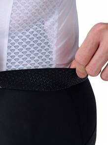 [HISERWA]2025 Summer Spring Men's BikeJersey Short Sleeve Color Block ,Seamless Construction & Anti-Slip Hem,3+1 Zipper Pockets,MTB/Road Cycling Top - Burgundy - View 10