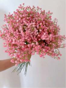 10/20/30/50朵星空仿真花，清新浪漫仿真花束，采用永不褪色的塑料材质制成，适用于家居户外花园装饰、婚礼、酒店大厅、派对、生日氛围布置、婚纱摄影道具、家居客厅桌面摆件、秋季装饰、万圣节装饰、圣诞节装饰