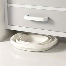 1pc Opvouwbare emmer, draagbare plastic emmer, ruimtebesparend opgevouwen ontwerp, draagbare buitenautovisemmer, grote wasmand, wasbak, voetenbad, multifunctionele opvouwbare emmer, opbergdoos voor thuis