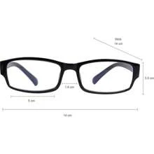 1 PCS Readers Gafas de lectura con enfoque automático, pantallas de computadora, gafas unisex ajustables, óptica de ajuste automático de enfoque flexible para mujeres y hombres, lectores de aumento. - Negro - Ver 5