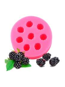 1pc 8-Cavity Raspberry Shape Silicone Mold, Minimalist & Practical Multipurpose