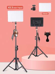 Flashes externes et lumières selfie pour téléphone pour iPhone, téléphone Android. Lumière LED avec trépied flexible et support pour téléphone. Convient pour la photographie, l'enregistrement vidéo, les appels zoom, les selfies, les activités extérieures, les interviews, la diffusion en direct, le vlogging