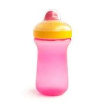 300ml 防漏鴨嘴吸吸杯，適合1-3歲幼兒，耐咬，男女通用，1入，74g，多色可選 - 彩色 - View 4