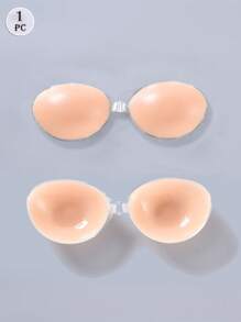 薄款矽膠胸墊，適用於女士無肩帶裙，防水設計，提升及增加對小胸部的托撐，針對婚紗攝影設有包裝。