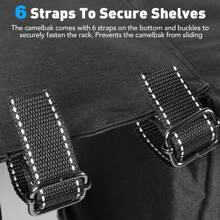 NEWBOLER 自行车后座包 25L 大容量户外行李袋单车山地车公路车后备箱双鞍袋 - 黑色 - 查看 7