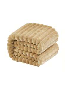 70*100cm Kuschelige Flanell Oversized Baby Decke, warm und gemütlich, unisex Kleinkind Decke mit Streifenmuster für Kinderwagen, Kinderbett, Reisen, gestreifte Textur Kinderzimmer Bettdecke für Kinderwagen, Kinderbett, Reisen, Baby Geschenk