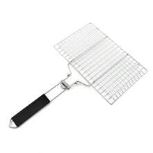 Panier de grillage en acier inoxydable antiadhésif 304, tapis de grille pour barbecue pour la viande, les légumes, les steaks, le pique-nique, les outils de barbecue