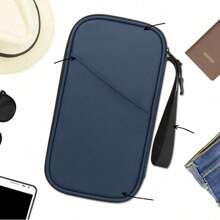 Lightweight Multi-Function Wallet Card Case Travel Passport Wallet Family Passport Holder RFID Blocking Waterproof Bag Document Organizer For Women And Men Travel Essentials Travel Accessories Travel Must Haves - Multicolor - View 13
