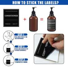 WCIC Simple Empty Plastic Shampoo And Conditioner Bottles With Label, Wall-Mounted Lotion Bottle Holder(Punch Installation),500ml Refillable Shampoo Bottles, Apothecary Dispenser Pump For Shampoo Lotion Oil Shower Soap Hand Soap And Dish Soap,For Face Wash/ Body Wash/ Hand Lotion/ Hand Sanitizer/ Shampoo/ Conditioner,For Bathroom, Bedroom, Kitchen,Laundry Room, Beauty Salon, Hotel, Restaurant Back To School