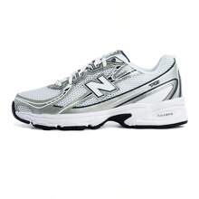 New Balance NB 740 Series Retro Running Shoes, Casual Sneakers, Unisex - White - View 9