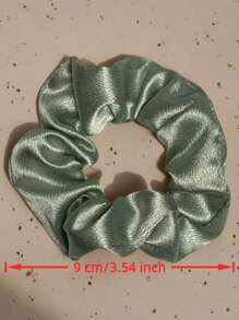 5pcs/Pack Scrunchies Bowel Shaped Elastic Ponytail Holders, Fashion Minimalist Versatile Soft Fabric, Sweet Design Hair Accessories