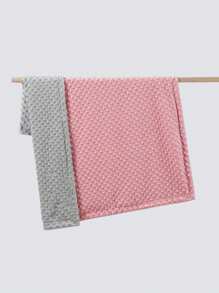 1pc Double-Layer Bubble Blanket, Baby Swaddle Wrap Blanket, Newborn Crib Blanket, Baby Stroller Outdoor Blanket, Infant Gift