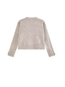 女士针织开衫，柔软舒适，优雅气质，春秋季