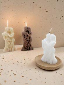 1pc Scented Candle Decor, Hugging Couple Design, Spring Gift, Birthday Gift, Home Decor, Holiday Gift, Fragrant Even Unlit Gifts Graduation