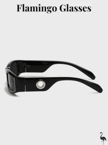 2025 新款 Y2K 方形框架时尚女士时尚眼镜，街拍时尚眼镜 - A - 查看 4