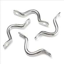 4pcs Handle 5mm Stainless Steel Wire Eye Strap Boat Marine Tie Down Hook Canopy Engines Accessories Stainless Steel
