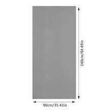 YUNRUX Alfombra autoadhesiva de espuma EVA gris teca para suelo de barco y yate, 240 x 90 cm