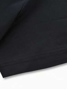 Angel Wings Cross Graphic T-Shirt - 100%, Crew Neck, Short Sleeve, Black With Golden & White Design - Casual Summer Wear For Women