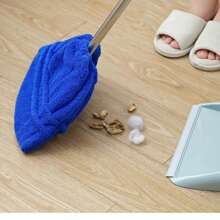 1 Piece Thickened Absorbent Mop Replacement Head, Kitchen, Household Cleaning Mop Cover, Bathroom Accessories, Dust Mop Fabric - Household Cleaning Dust Collection, Back School Season, Halloween