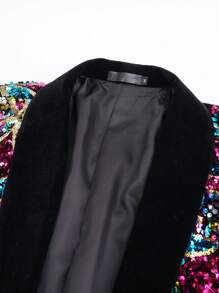Suit Men's Stage Dress Performance Carved Suit Jacket Suitable For Attending Graduation Parties, Birthday Parties, Disco Nightclubs' Dresses