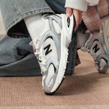 New Balance 530 Series Retro Running Shoes, Spring 2026 New Arrival, Casual Sports Shoes, Fashion Chunky Sneakers MR530GMT - White - View 2