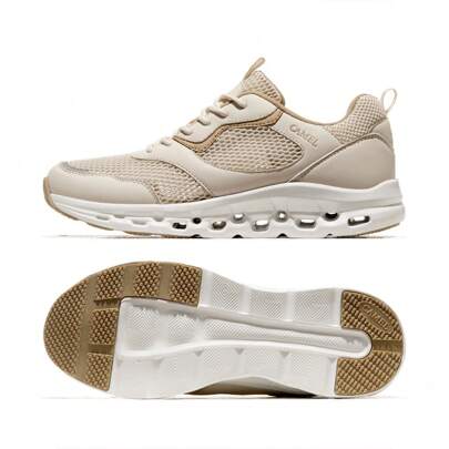 Camel Outdoor Summer New Mesh Shoes Breathable Mesh Sports Shoes Men's Shoes Lightweight Casual Running Shoes
