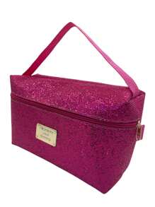 KIT 2 Frasqueira Necessaire Feminina Organizador para Maquiagem Cosmético Glitter