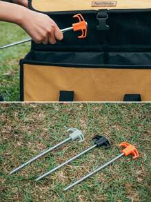Naturehike Outdoor Camping Tent Pegs, Ground Stakes, Wind Ropes - Multicolor - View 7