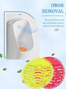 قطعة واحدة من أوراق التعطير العطرية للمراحيض الرجالية المانعة للسد، خمسة نكهات (خزامى، ليمون، تفاح، برتقال، كرز)، أوراق تعطير عطرية للمرحاض، تعطير وتحليل الأوساخ، منع الترشيح، تطهير مضاد للبكتيريا، مناسب للمراحيض في المنزل والأماكن العامة