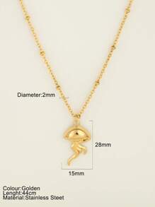 1 件波西米亚鹦鹉螺贝壳海洋海滩珠宝项链悬挂海滩项链海螺壳手海洋适合男女日常佩戴