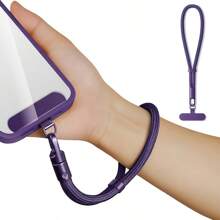 Adjustable Phone Lanyard Wrist Strap, Outdoor Anti-Theft Rope Hand Strap With Security Buckle, Short Style Hanging Cord Gifts For Mother, Family, Friends, Birthday, Holiday Phone Charm, Phone Chain