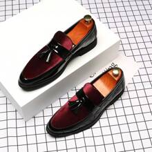 Men's Casual Loafers, Minimalist & Practical Multi-Purpose - Burgundy - View 6
