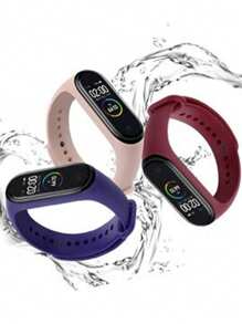 سوار ساعة من السيليكون متوافق مع شاومي Mi Band 3/4/5/6/7/8/9، من خامة جلدية صحية وقابل للتنفس ومقاوم للماء للرياضة، سوار قابل للتعديل، موديل كاجوال وعصري مناسب للاستخدام اليومي والأعياد والحفلات والمنزل والهدايا، إكسسوارات ساعة ذكية