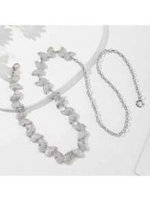 Adjustable Metallic Embossed Butterfly Waist Chain, Women's Cute Zinc Alloy Boho Waist Belt, Suitable For Daily Wear, Parties, Dates, Spring/Summer/Autumn/Winter Fall, Autumn, Halloween - Butterfly - View 12