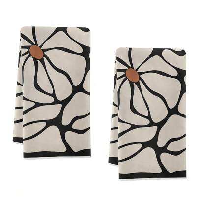 Toalla de cocina estilo bohemio con estampado floral, toalla de platos, toalla de mano, toalla decorativa de cocina, regalo para vecinos, regalo de inauguración de casa para amigos, regalo del Día de la Madre, regalo de cumpleaños para amigos