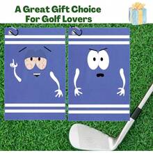Toalla de Premium de microfibra divertida, toallas de impresas para bolsas de para hombres y mujeres, grandes accesorios de para golfistas KH5Q - 1 - Ver 4
