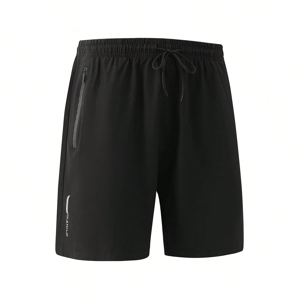 Piezas Pantalones cortos deportivos informales para hombre de talla grande, pantalones cortos de secado rápido con estampado de letras para fitness,