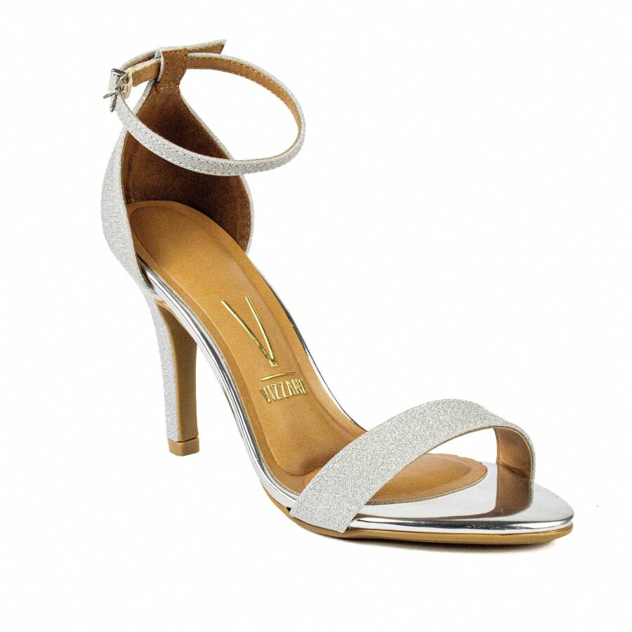Vizzano Women's High Heel Sandal Original Fashion - 銀色 - 查看 1