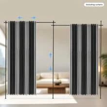 InSyoForeverEC Curtain Window Rods - שחור - ראה 8