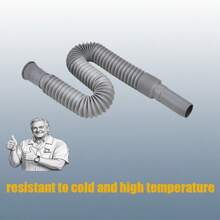 1件套排水套件（国际通用英文句子描述）这款单件式排水套件包含一根水槽排水管，具有防异味和防虫功能，非常适合厨房和浴室使用。浴室配件 浴室工具 - 銀色 - 查看 13