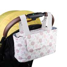 Tas Gantung Stroller, Kantong Penyimpanan Multifungsi untuk Kereta Bayi, Tas Ibu Kapasitas Besar, Portabel - MultiWarna - View 2