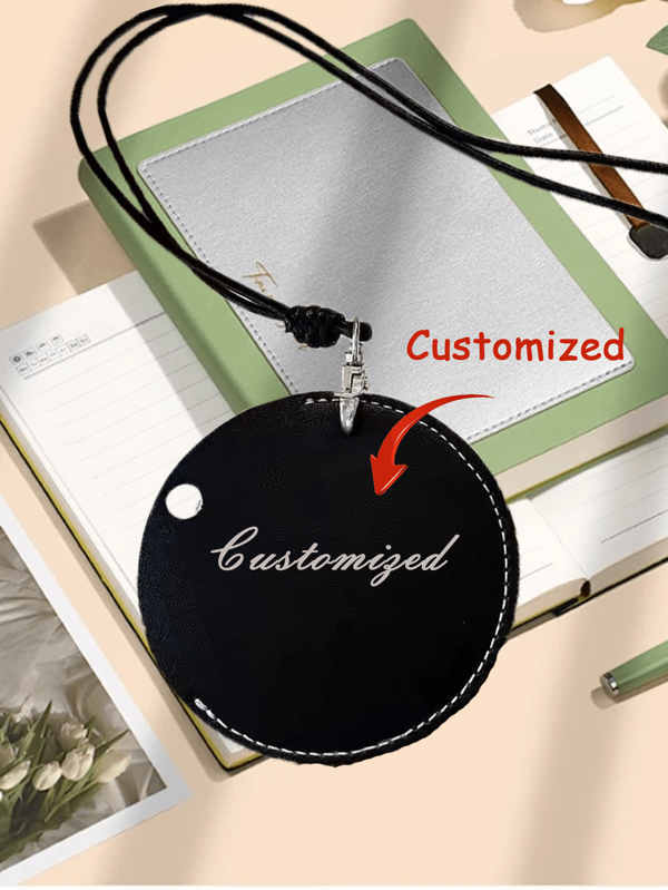 Lederkette für Kopfhörerstöpsel, tragbarer Kopfhörer-Aufbewahrungshalter, stilvolles Design personalisiertes Retro Kopfhörerstöpsel Etui