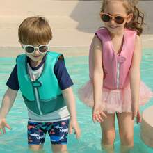 1pc Outdoor Swimming Buoyancy Vest For Swimming Training. Suitable For Beginners To Learn To Swim, Wearable Equipment For Pool/Beach. Suitable For People Weighing 15-20kg.