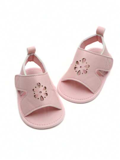 RABEISIR Sandali da passeggio per bimbe, leggeri, con disegno traforato a fiocco di neve, adatti per outfit quotidiani e da festa, per tutte le stagioni